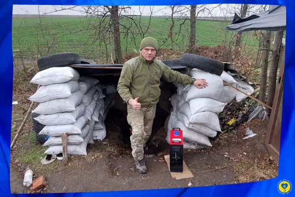 Diesel air heaters – Keep Ukrainian heroes warm – report, photo 2