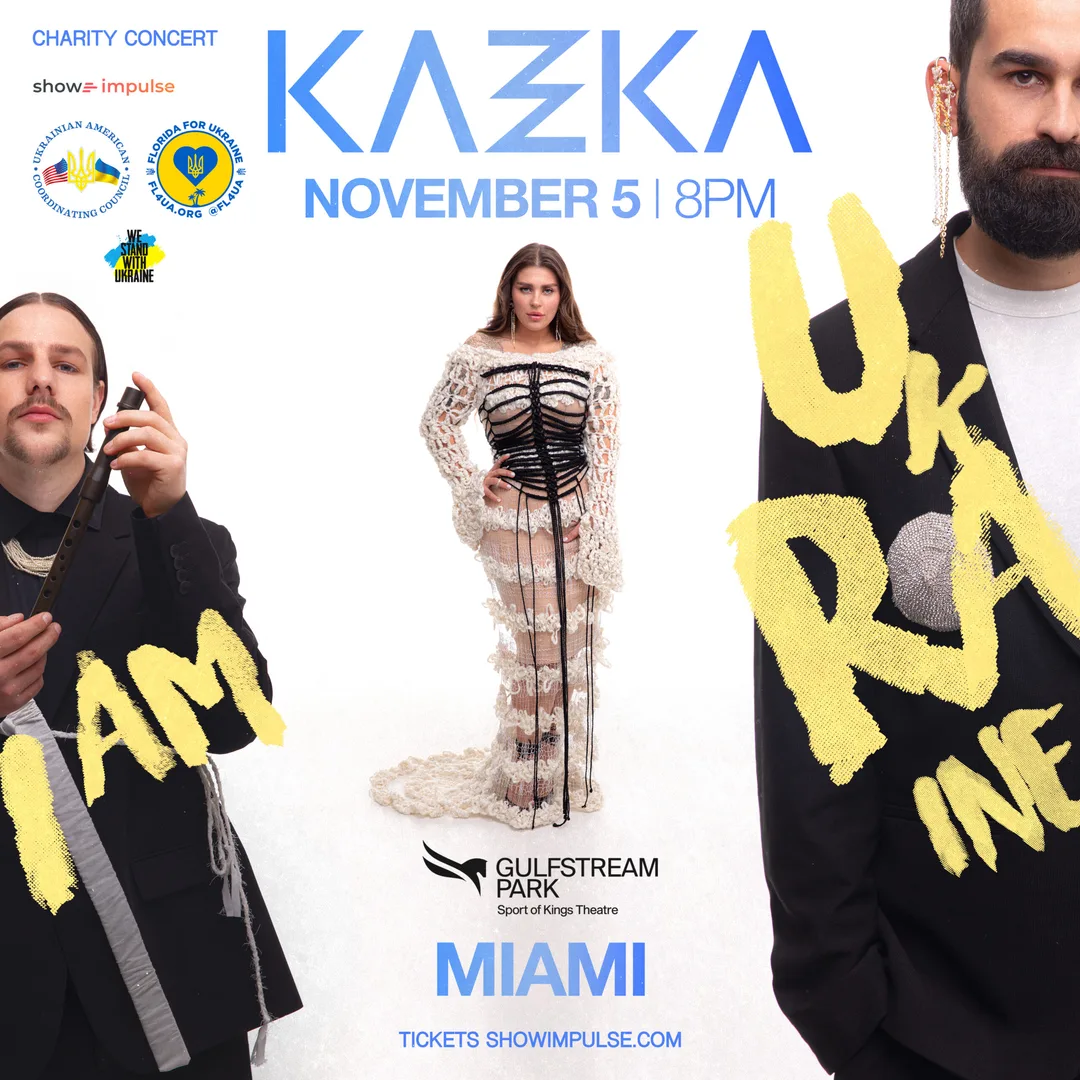 KAZKA • I AM UKRAINE • MIAMI poster