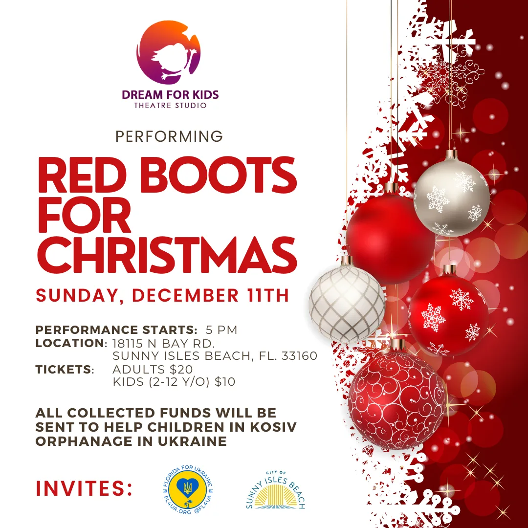 Red Boots for Christmas poster