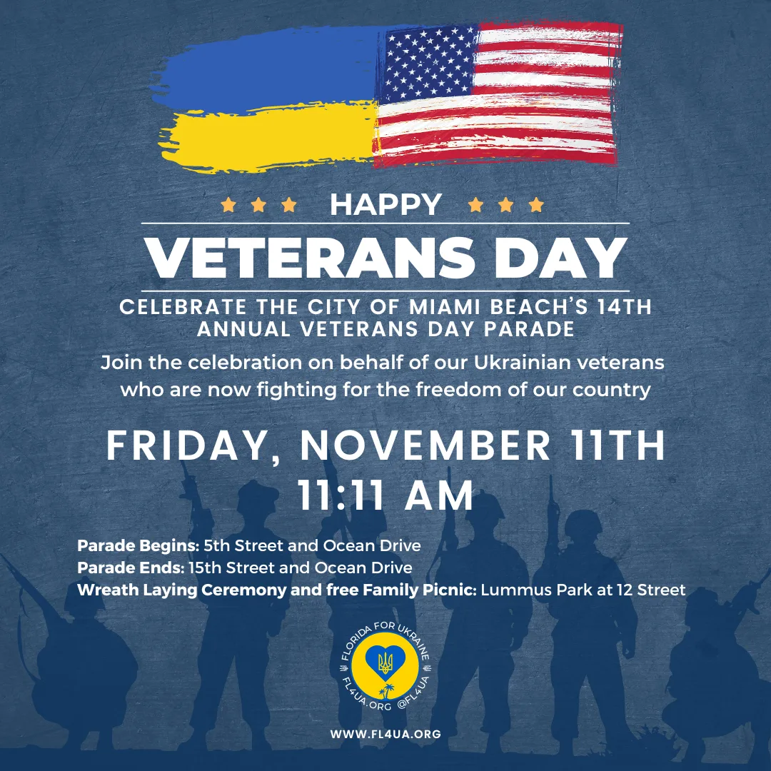 Veterans Day Parade poster