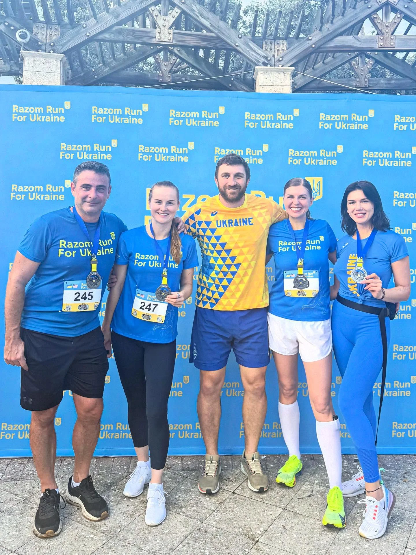 Razom Run 5K: Unity in Celebration of Ukraine Independence Day poster